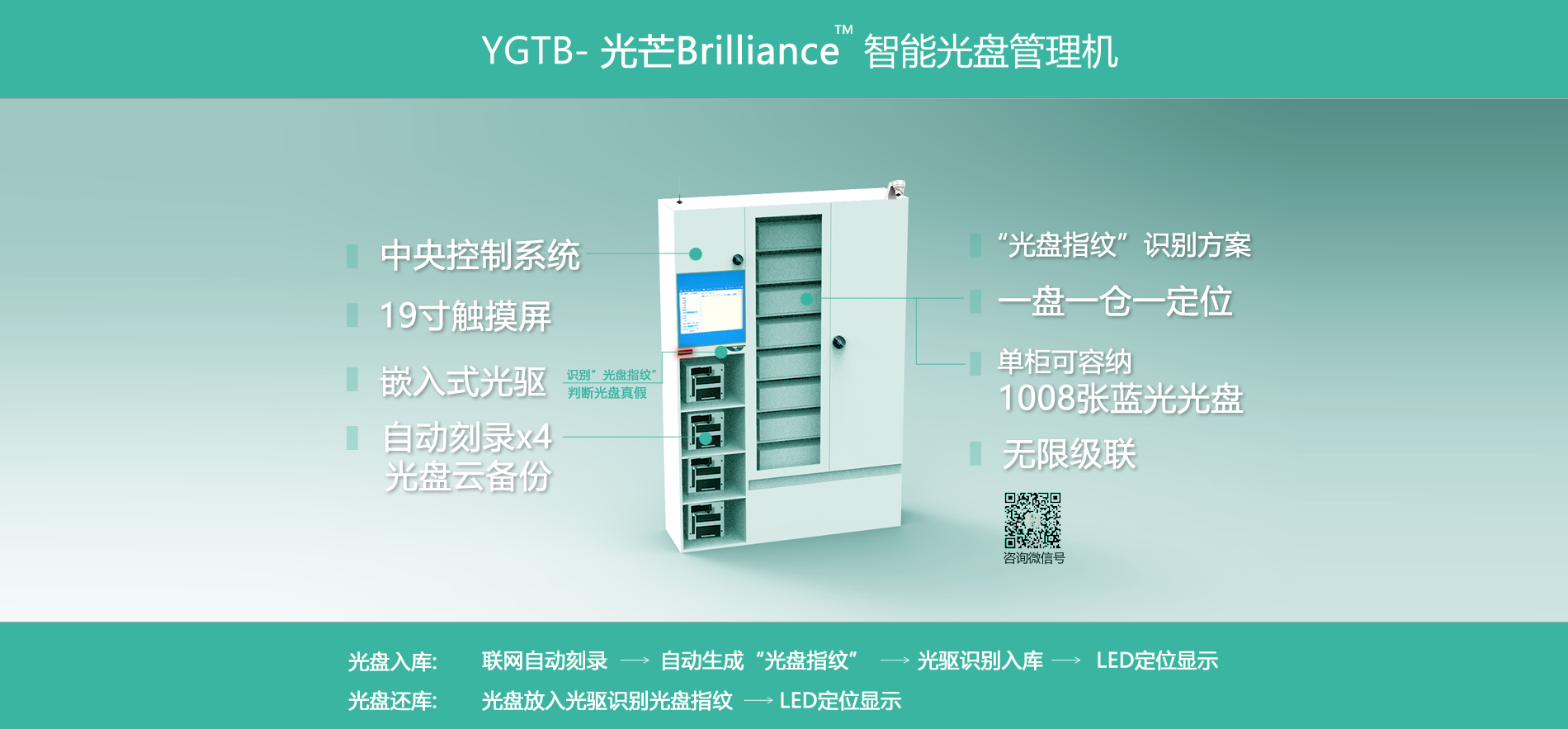 YGTB- 光芒Brilliance(TM)智能光盤管理機(jī)